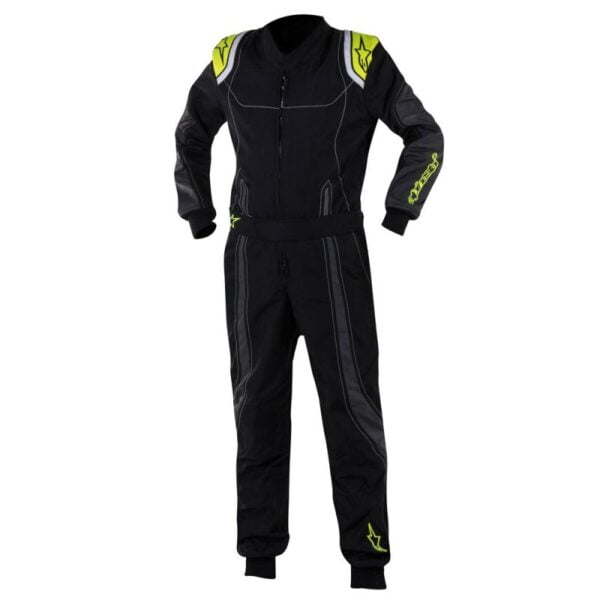 Alpinestars KMX-9 Black Yellow Fluor
