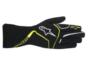 TECH 1 K RACE BLACK YELLOW FLUOR - KIDS