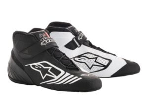 TECH 1 KX SHOE BLACK WHITE