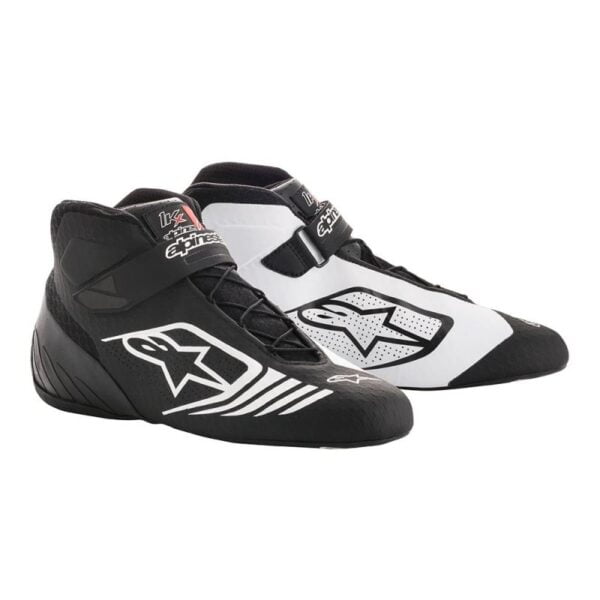 TECH 1 KX SHOE BLACK WHITE