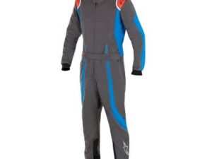 Alpinestars KMX-9 Anthracite Blue Red Fluor