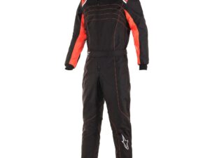 ALPINESTARS KMX-9 OVERALL - BLACK RED FLUOR