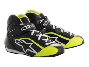 TECH 1 K S BLACK WHITE YELLOW FLUOR - KIDS