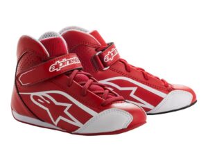 TECH 1 K S RED WHITE - KIDS
