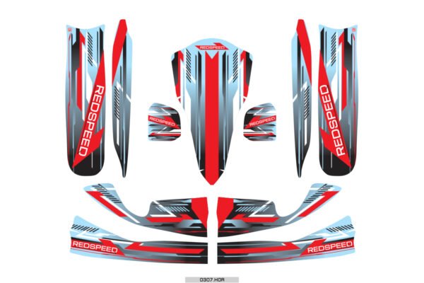 REDSPEED STICKERSET M4