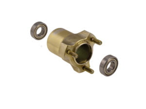 BST MAGNESIUM WIELNAAF 75 MM (VOORWIEL 17MM)