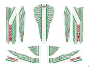 TONYKART STICKERSET M5 (ROOKIE-NEOS)