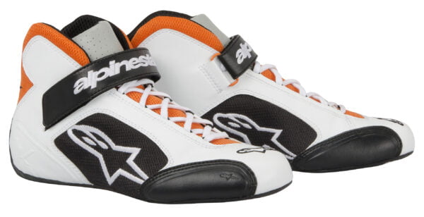 TECH 1K WHITE ORANGE BLACK
